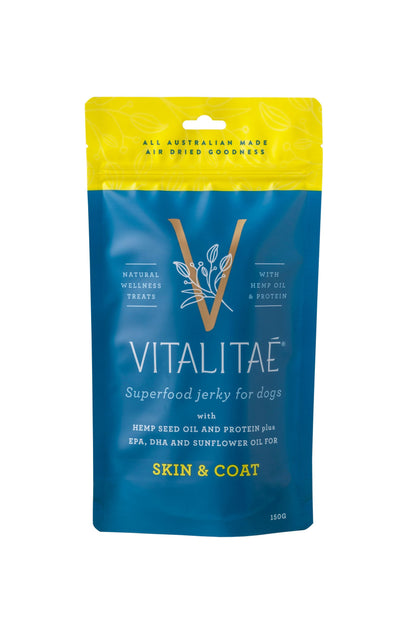 Vitalitae Hemp + Superfood – Skin & Coat – Jerky OR Biscuit