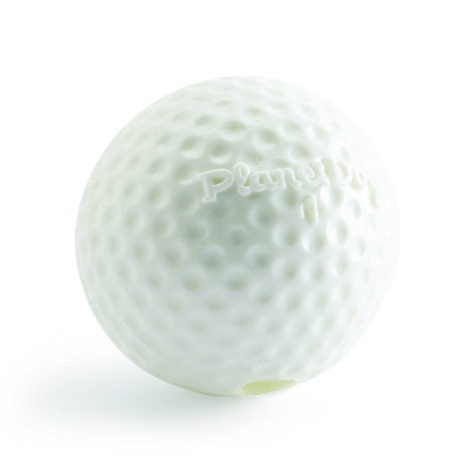 Planet Dog Durable Treat Dispensing & Fetch Dog Toy - Golfball