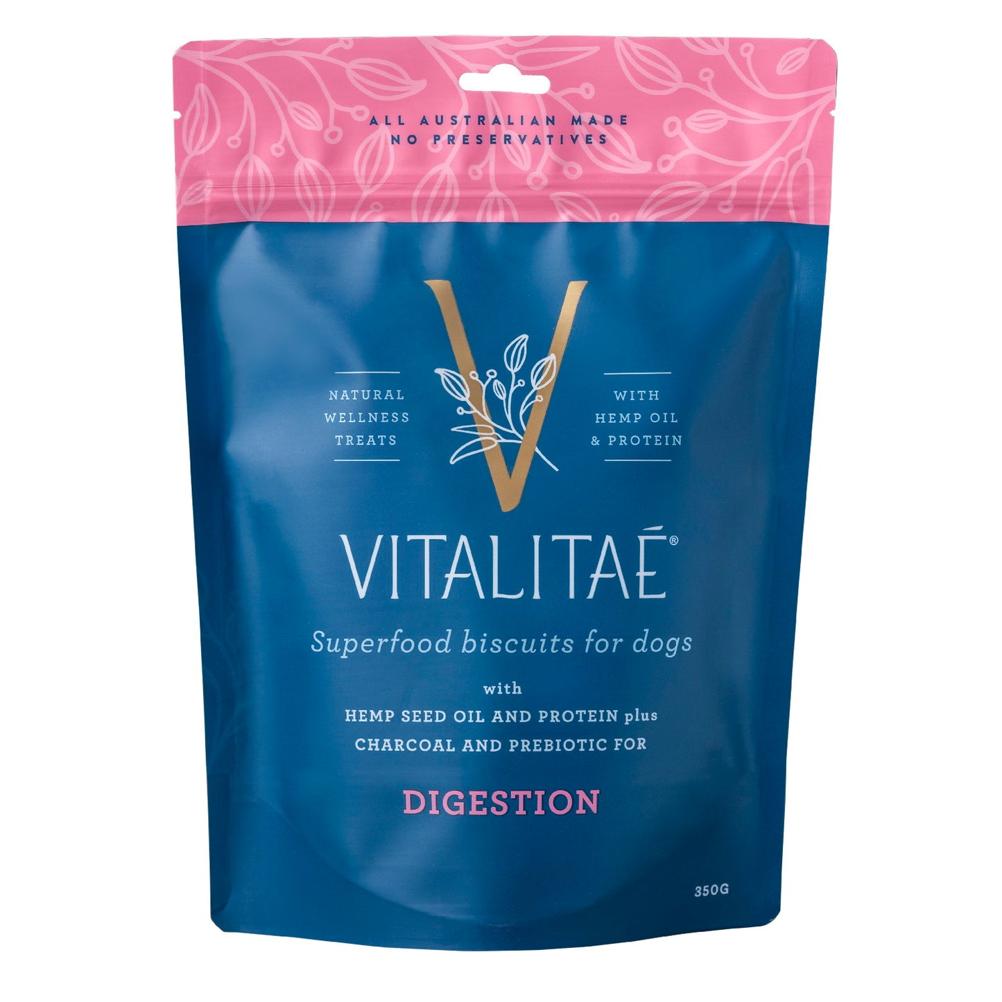 Vitalitae Hemp + Superfood – Digestion – Jerky OR Biscuit