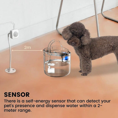 Floofi Pet Water Fountain Dispenser 1.8L with Sensor