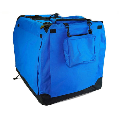 FLOOFI Portable Pet Carrier-Model 1-XL Size (Blue)