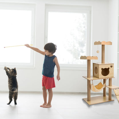 Cat Tree (120cm / 135cm Wood)