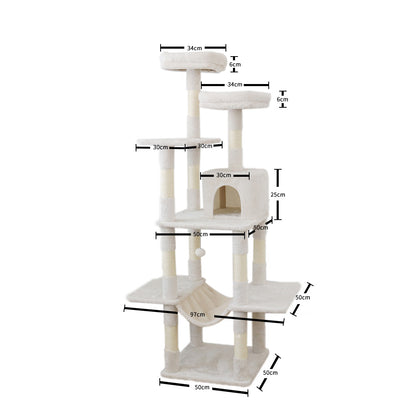 CATIO Tranquility Condo Scratching Post 50x50x174cm