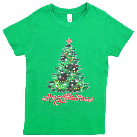 New Funny Adult Xmas Christmas T Shirt Tee Mens Womens 100% Cotton Jolly Ugly, Tree (Green), S