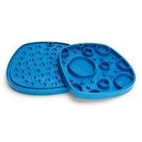 West Paw Feast Lick Mat Slow Feeder for Dogs - Bubbles