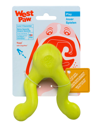 West Paw Tizzi Treat & Tug Toy for Tough Dogs