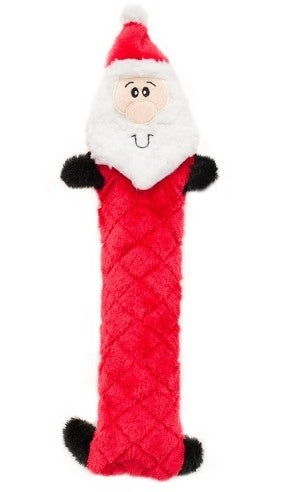 Zippy Paws Christmas Jigglerz Shakeable Dog Toy - Santa