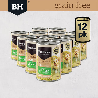 Black Hawk - GRAIN FREE - Wet - Holistic - Dog food