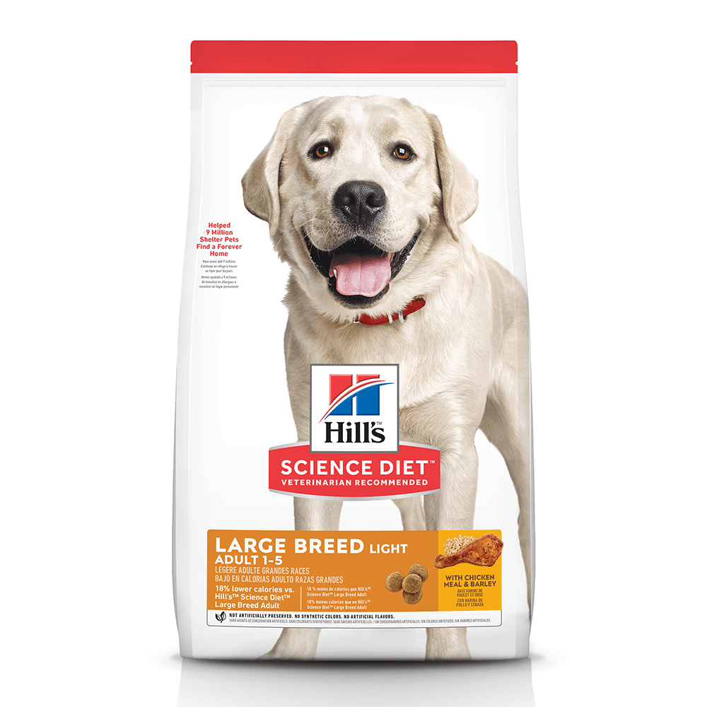 Hill's - Adult Dog - (1-5) - Light - Large Breed - 12kg