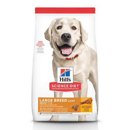 Hill's - Adult Dog - (1-5) - Light - Large Breed - 12kg