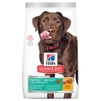 Hill's - Adult Dog - Perfect Weight - Large Breed - 12.9kg