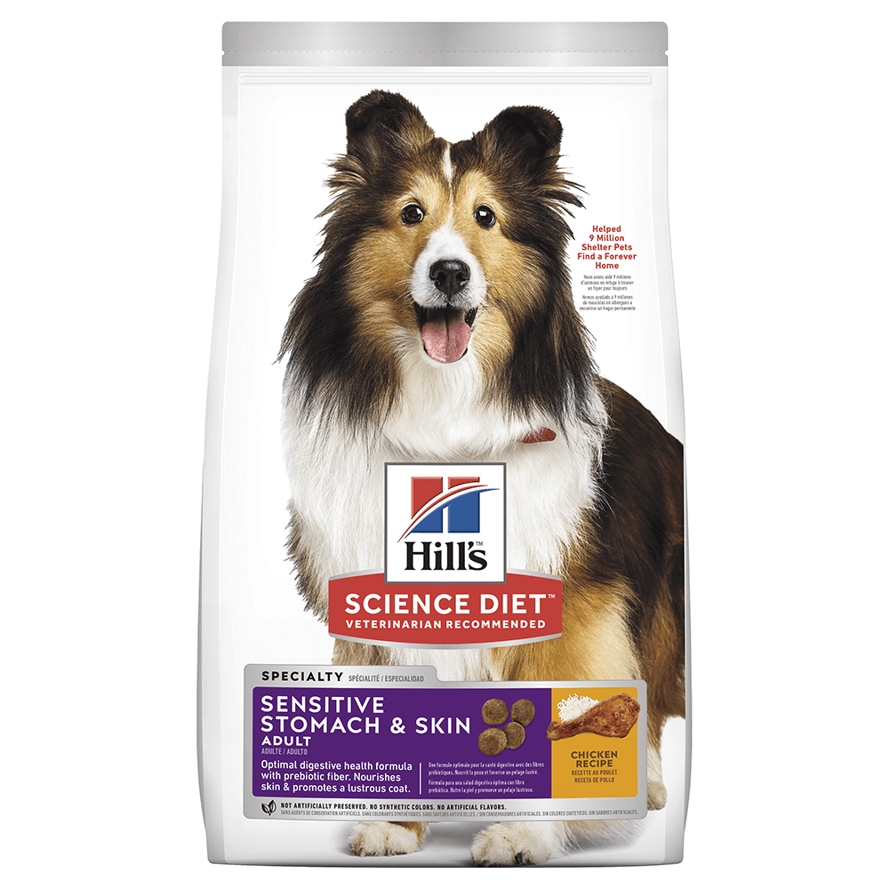 Hill’s – Adult Dog – Sensitive Stomach & Skin