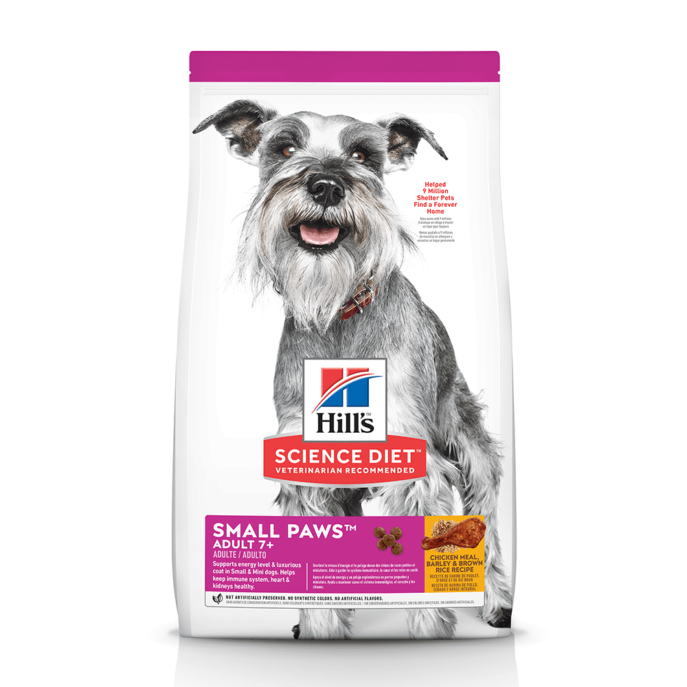 Hill’s – Adult Dog – (7+) – Small Paws