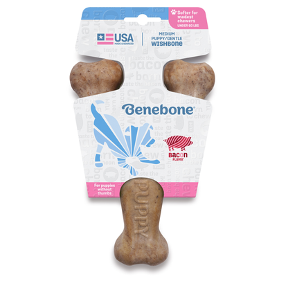 Benebone – Bacon Puppy Wishbone