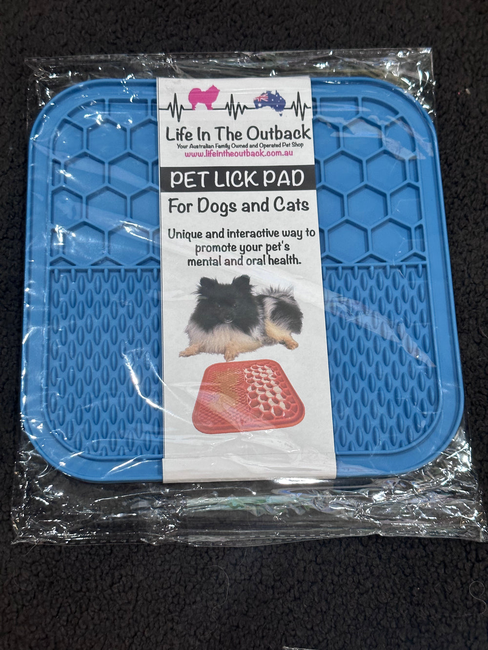 LIFE IN THE OUTBACK PET LICK PAD