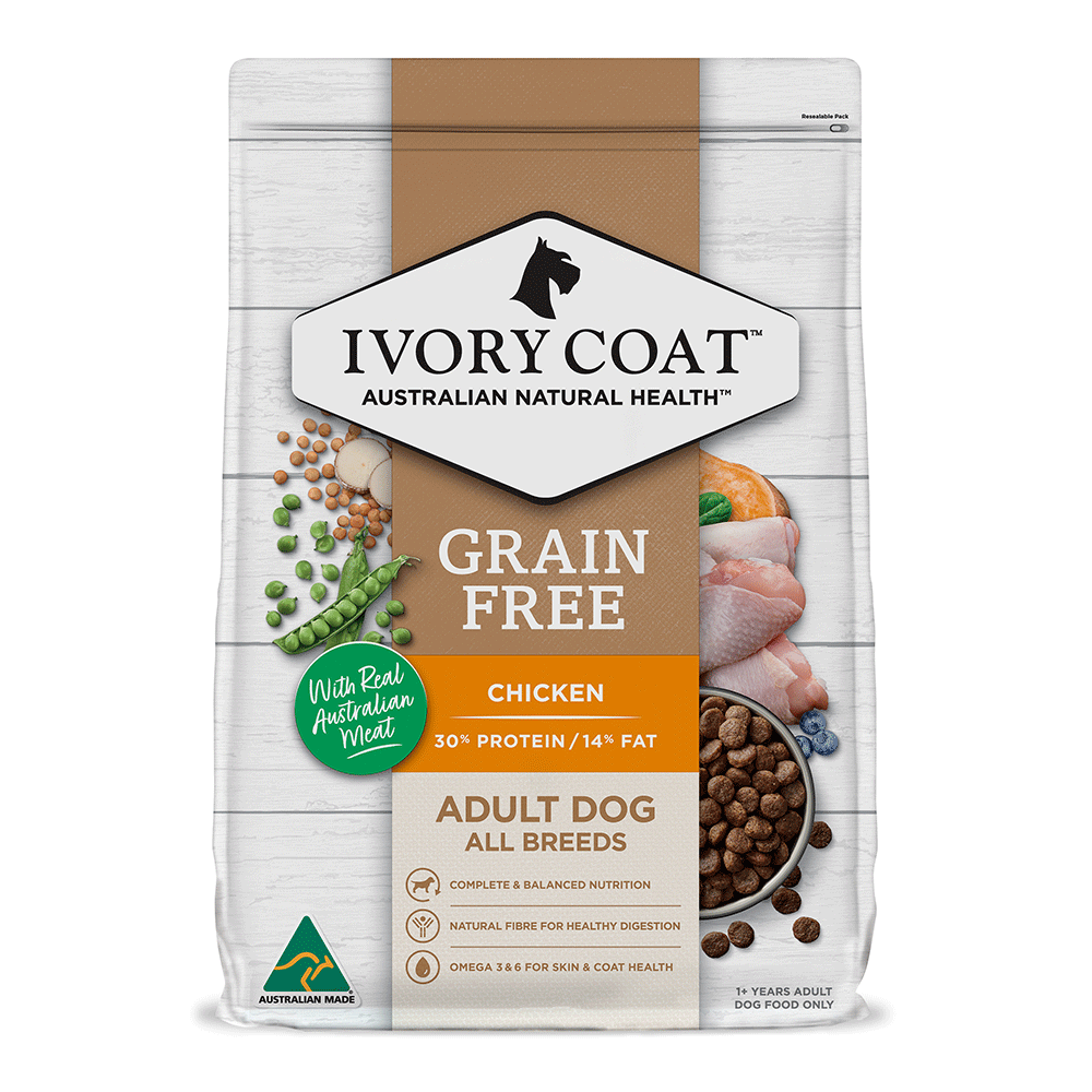 Ivory Coat – Adult Dog – Grain Free – Chicken