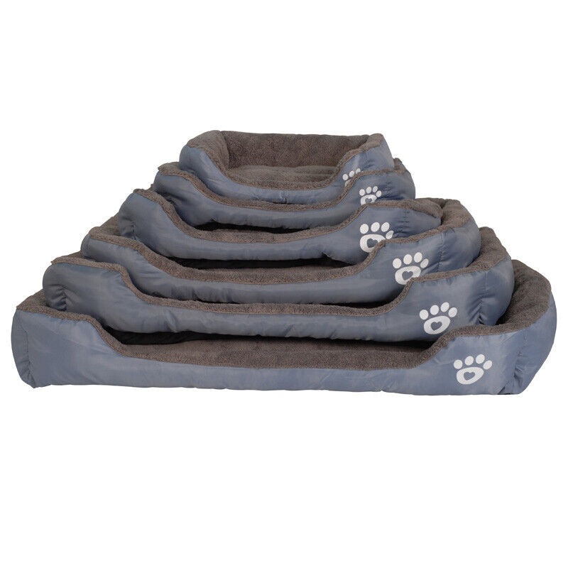 Life in the outback Vibrant Pawprint Dog Beds, the perfect blend of comfort and style for your cherished furry friend! 🐾🛏️🌈