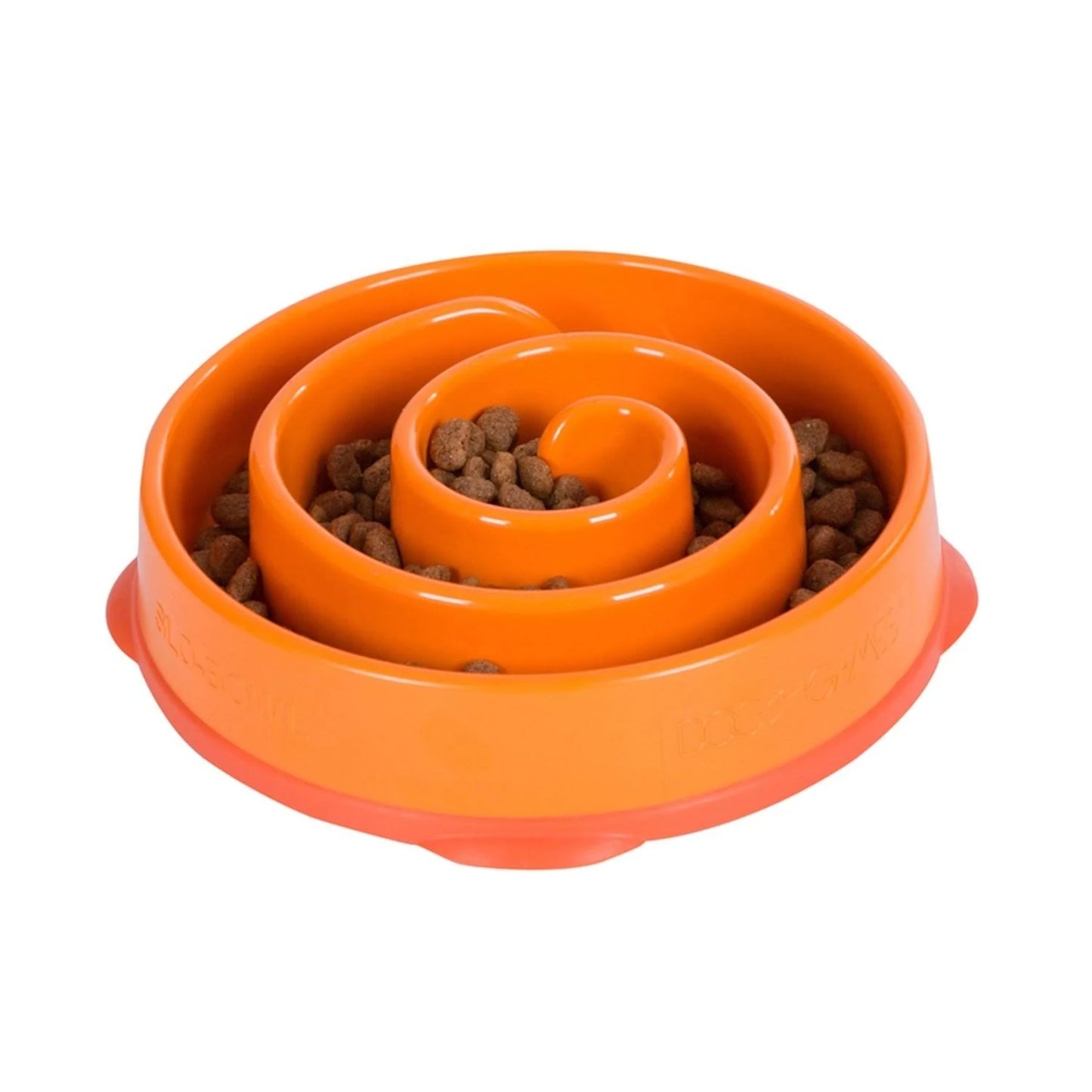 Outward Hound Mini Fun Feeder Slow Bowl - Orange