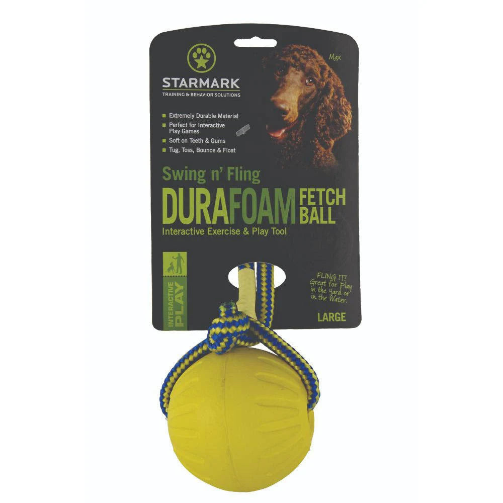 Starmark – Swing n’ Fling – Durafoam Fetch Ball