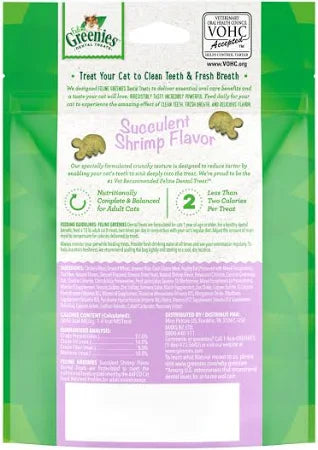 Greenies – Dental Cat Treats – Succulent Shrimp (Limited Edition)