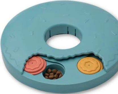 Zippy Paws SmartyPaws Puzzler Interactive Dog Toy - Donut Slider