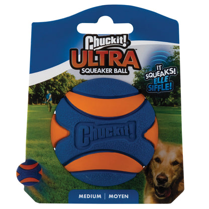 Chuck It – Ultra *Squeaker* Balls – (Launcher Compatible)