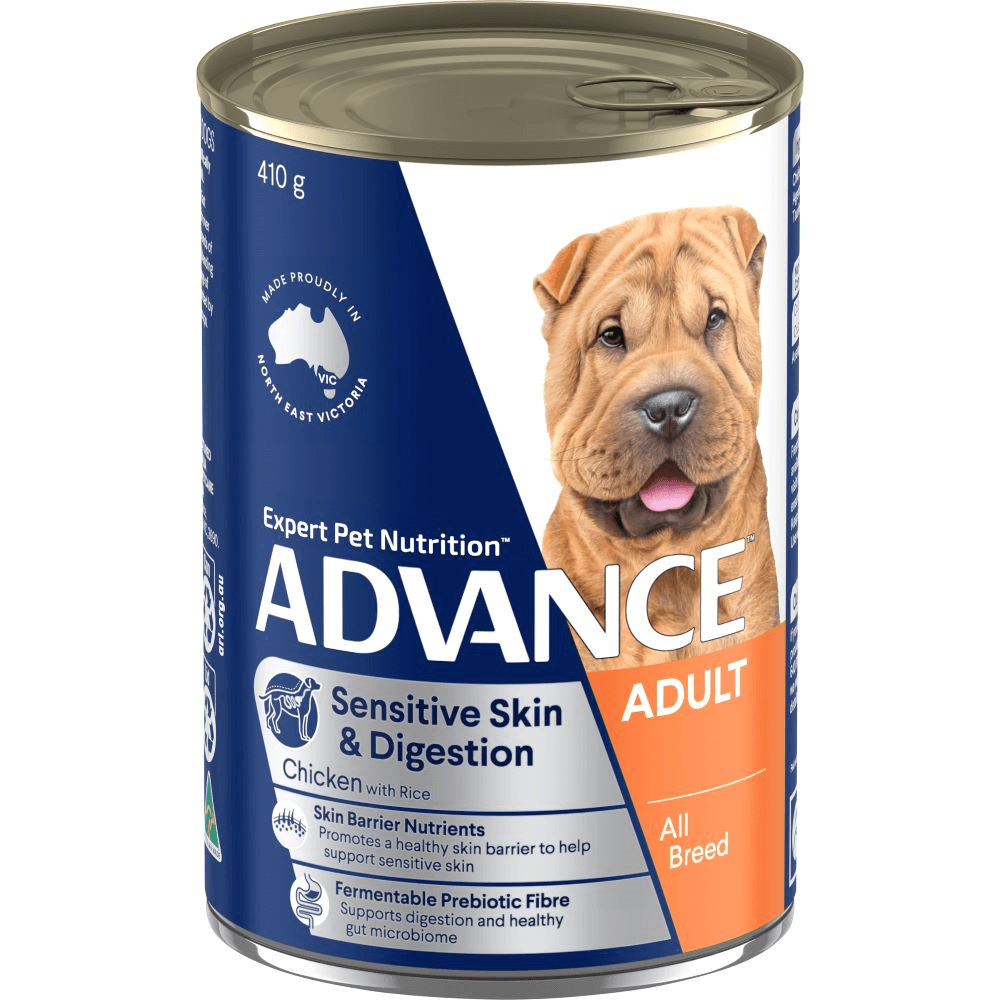 Advance - Adult Dog - Wet Food - Sensitive Skin & Digestion - 12 x 700gms