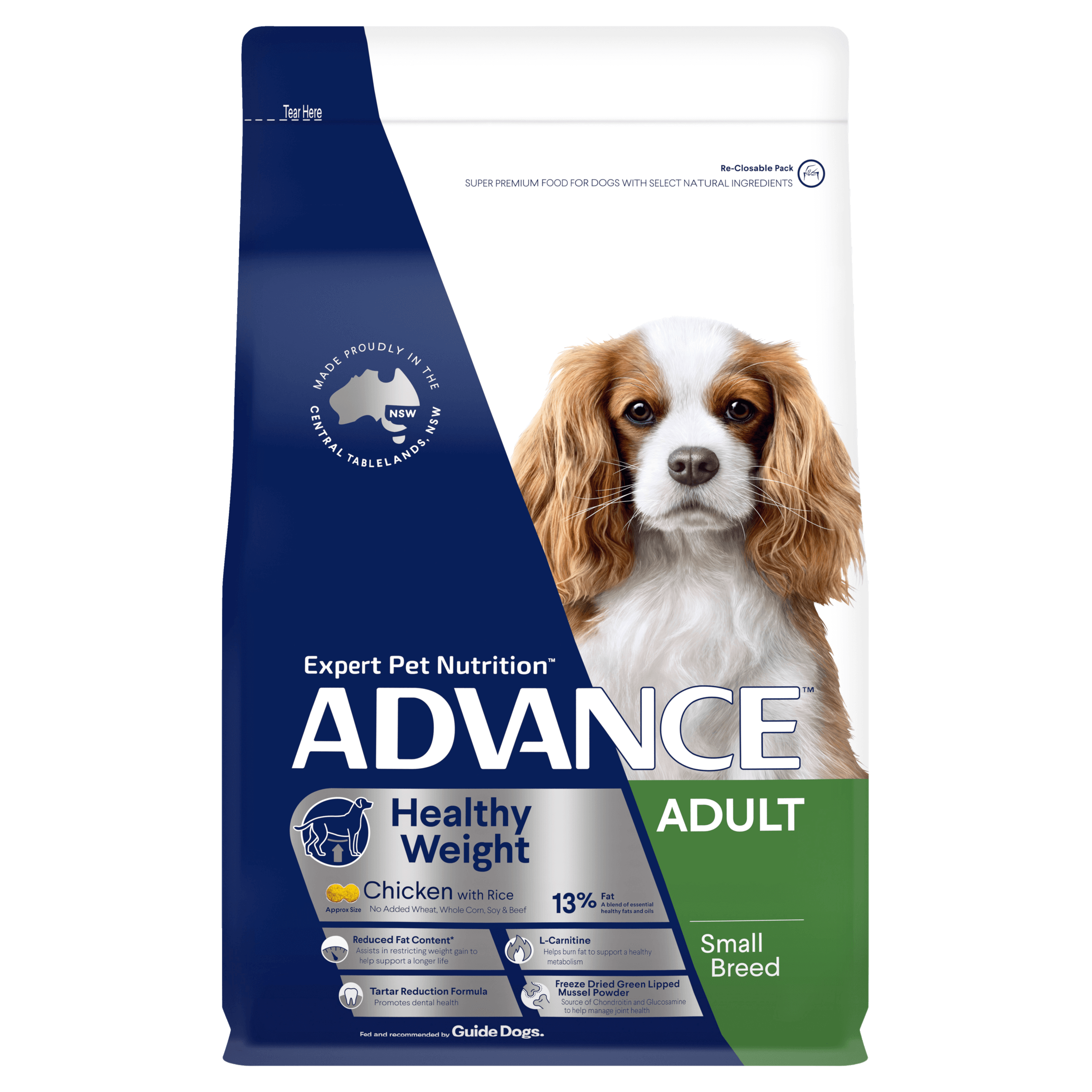 Advance - Adult Dog - Small Breed - Healthy Weight - 2.5kg