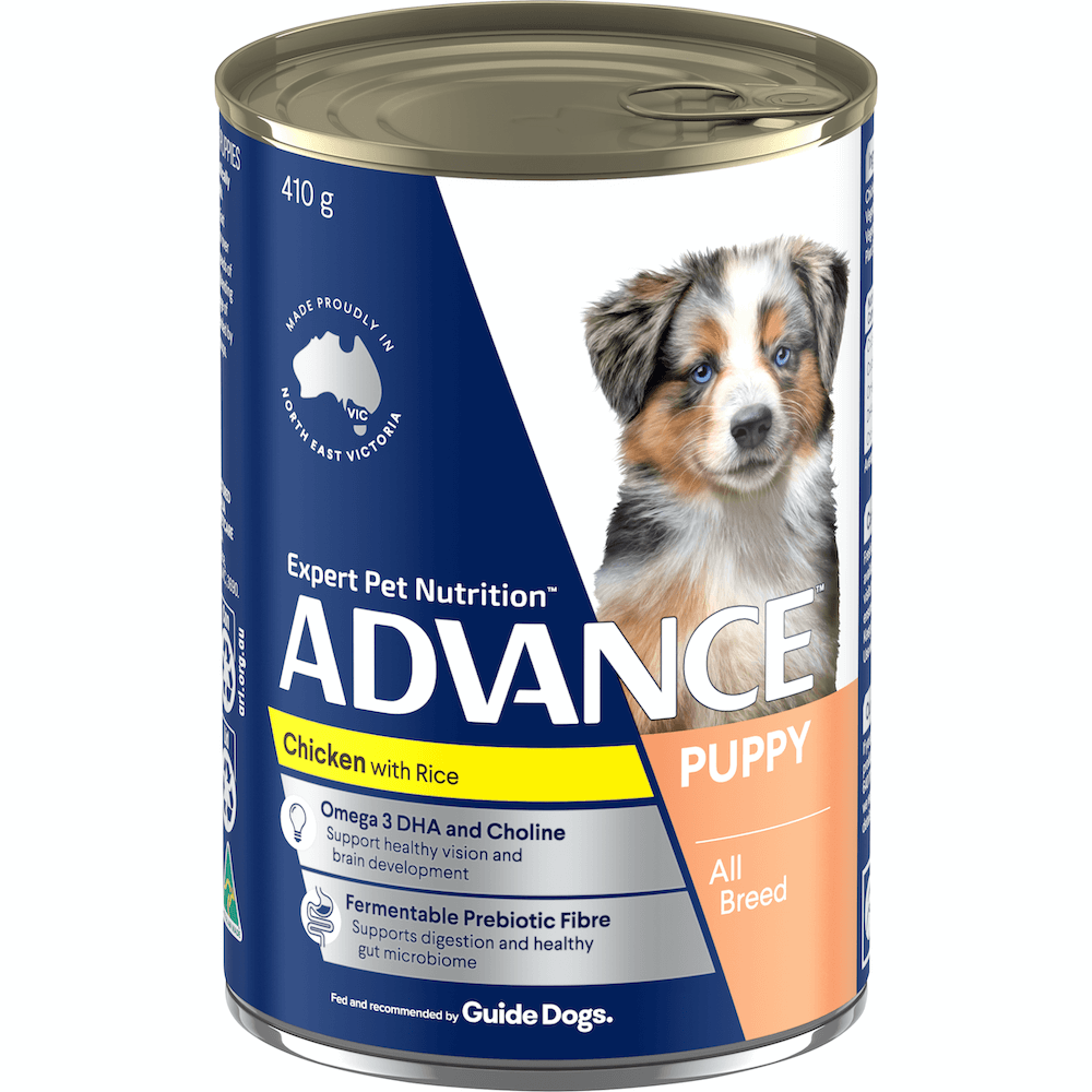 Advance - Puppy - Wet Food - Chicken & Rice - 12 x 410gms